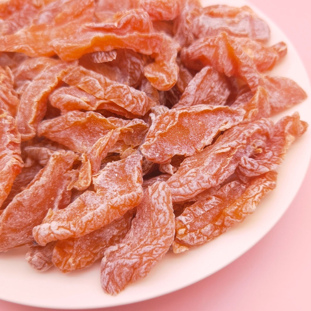 Combo 500g Ô mai đào xí muội / Ô mai đào dây / Ô mai đào sấy dẻo chua ngọt siêu ngon