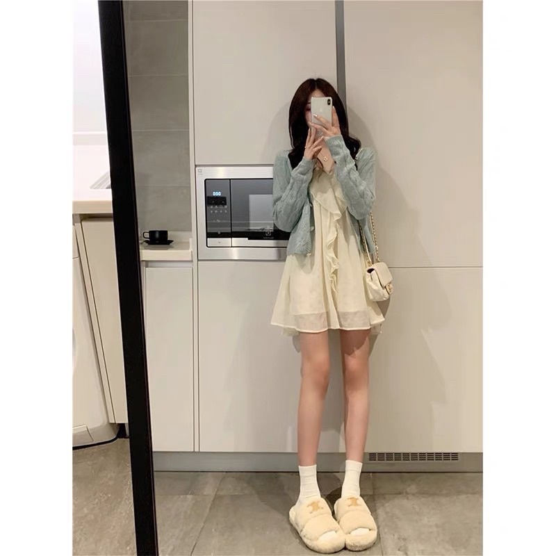 Váy voan babydoll xinh xắn hàng loại 1 tơ mềm