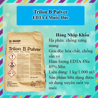 Edta 4na chất xử lý nước ,hạ kim loại nặng ,khử phèn hồ cá koi, ao tôm .