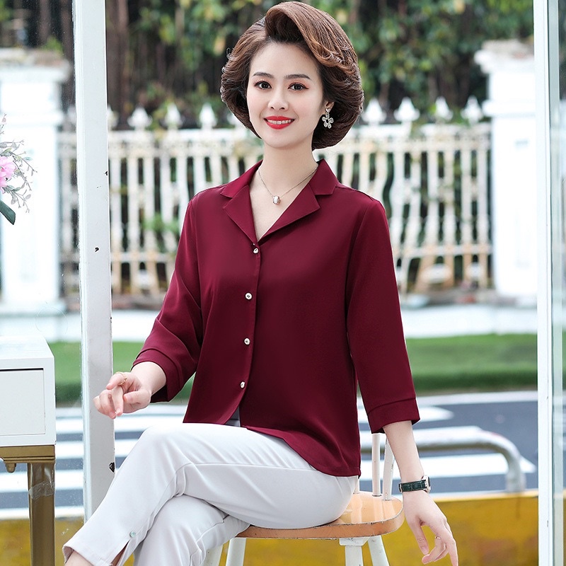 Áo kiểu quý cô cao cấp  ST02-1121