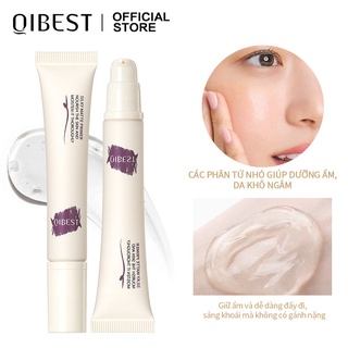 Kem lót trang điểm Qibest kiểm soát dầu làm sáng da dưỡng ẩm tự nhiên che lấp lỗ chân lông 20g
