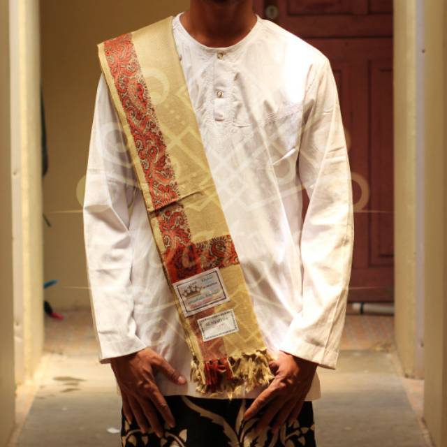 Khăn Turban Vải Cashmere Màu Nâu Phong Cách Ấn Độ