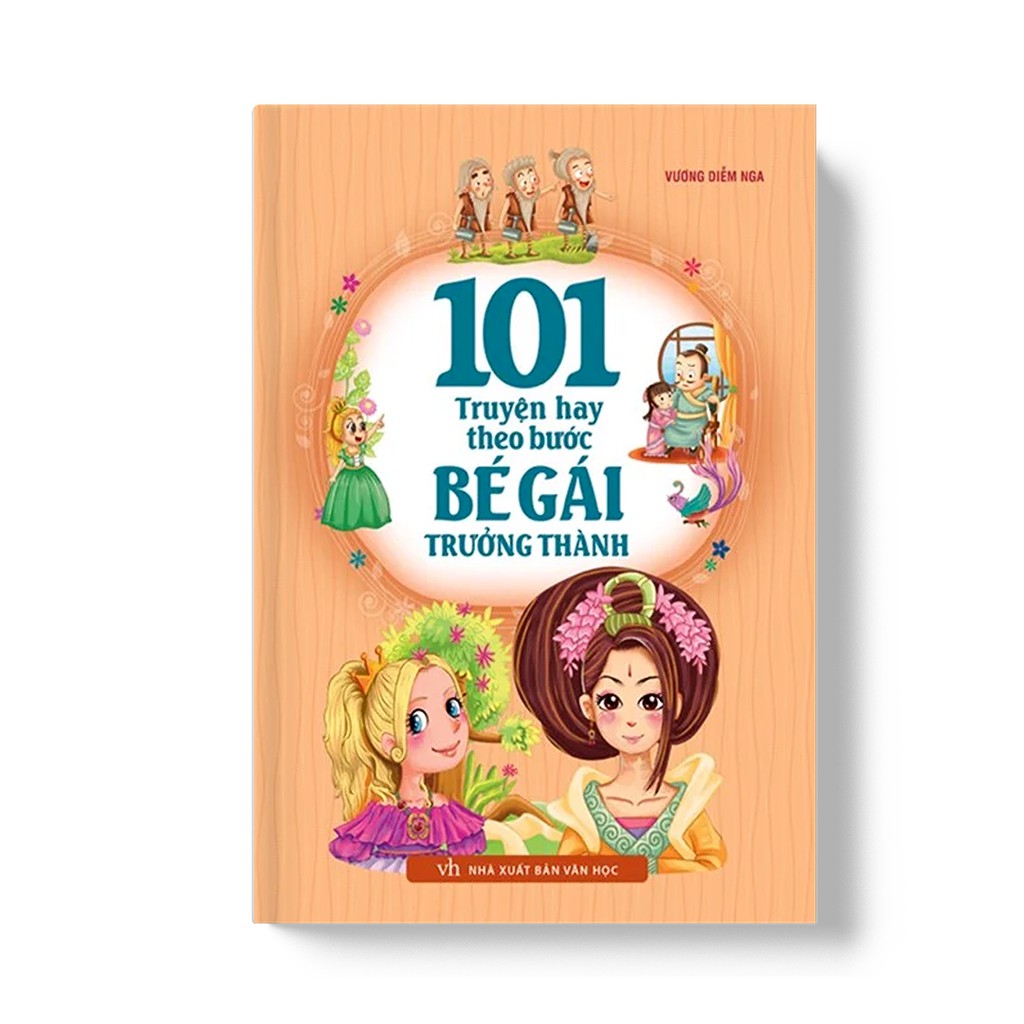 sách: Combo 2 Cuốn: 101 Truyện Hay Theo Bước Bé Gái Trưởng Thành(TB)+ 100 Câu Chuyện Hay Dành Cho Bé Gái (TB)