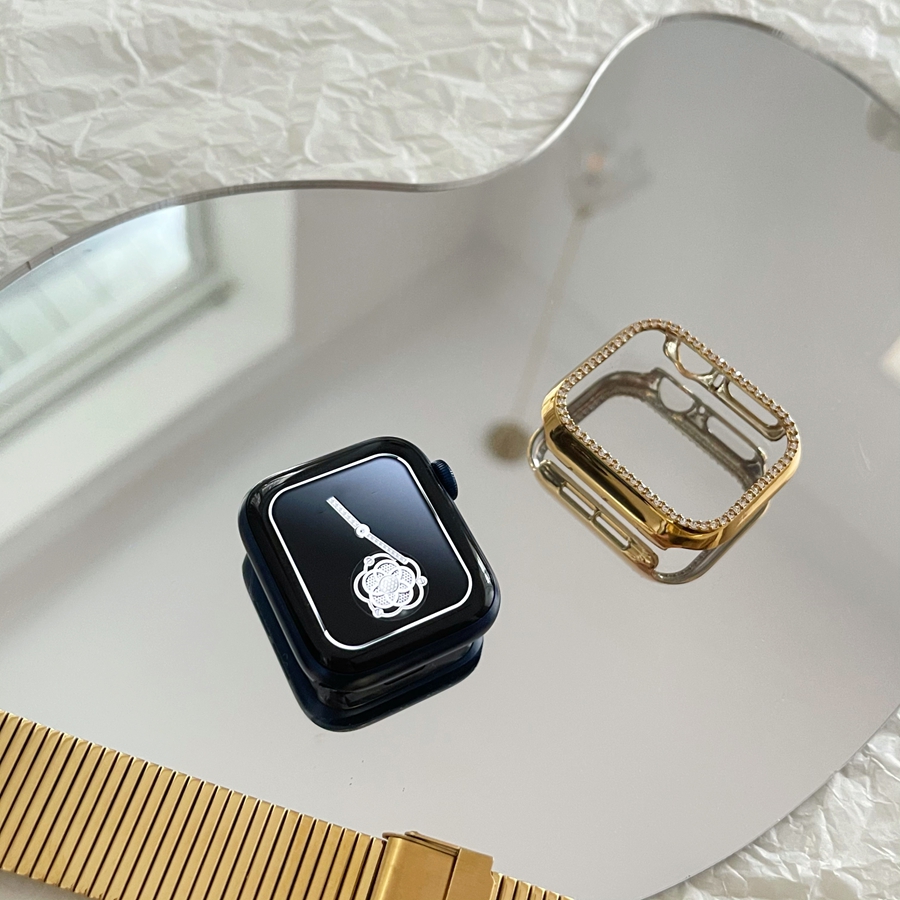 Khung Bảo Vệ Mặt Đồng Hồ Apple Watch Series 6 Se 5 4 3 2 1 38mm 42mm