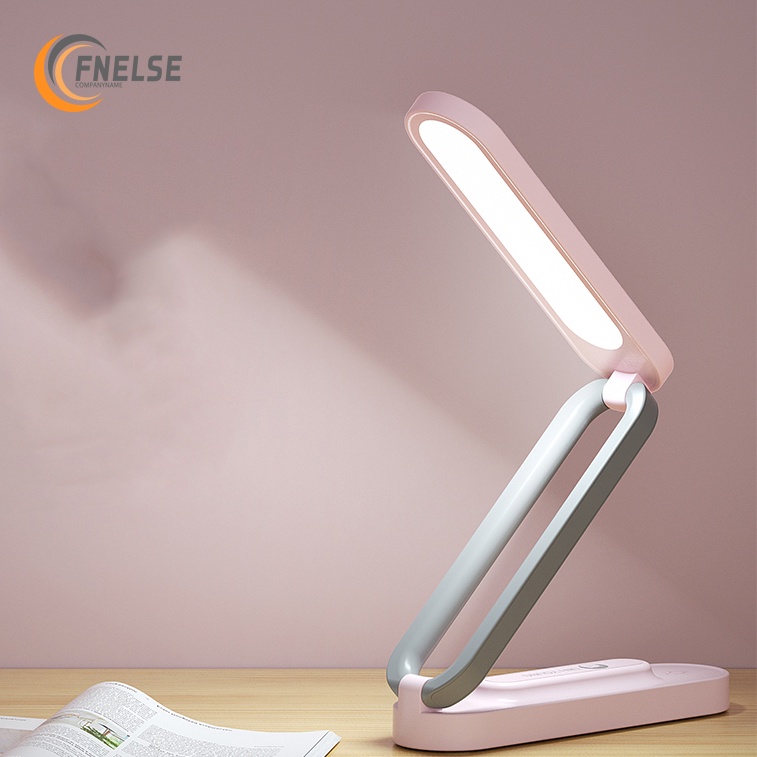 Đèn LED để bàn Fnelse hỗ trợ ánh sáng để đọc sách có dây cáp sạc tiện dụng
