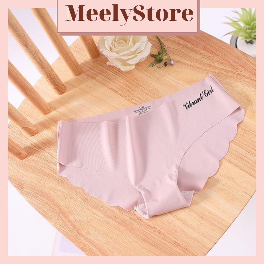 Quần Lót Su Không Viền 3/4 Mông Sexy Chip Màu Pastel Cạp Vừa Nâng Mông Dễ Dàng Phối Đồ Lọt Khe -1028
