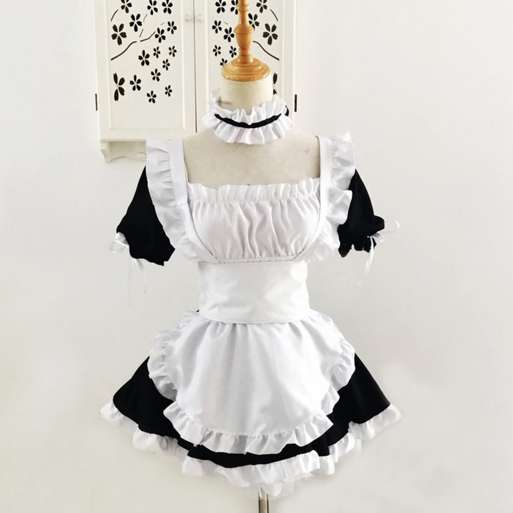 Bộ Đồ Hóa Trang Người Hầu Phong Cách Lolita Nhật Bản N7I6