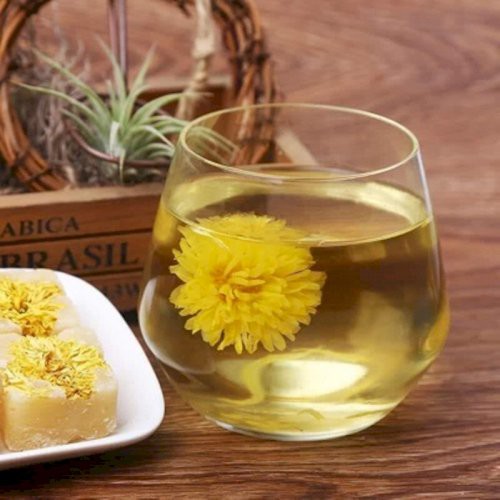 Trà hoa cúc đường phèn mật ong 500gram