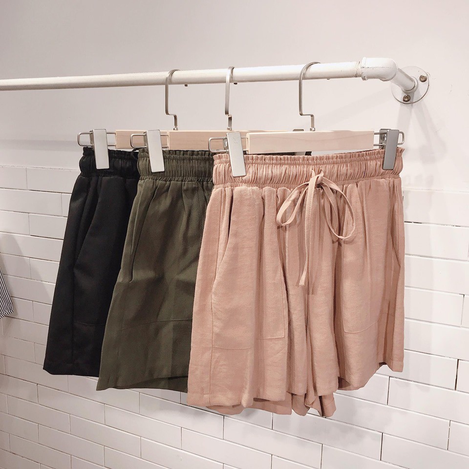 quần short lưng thun