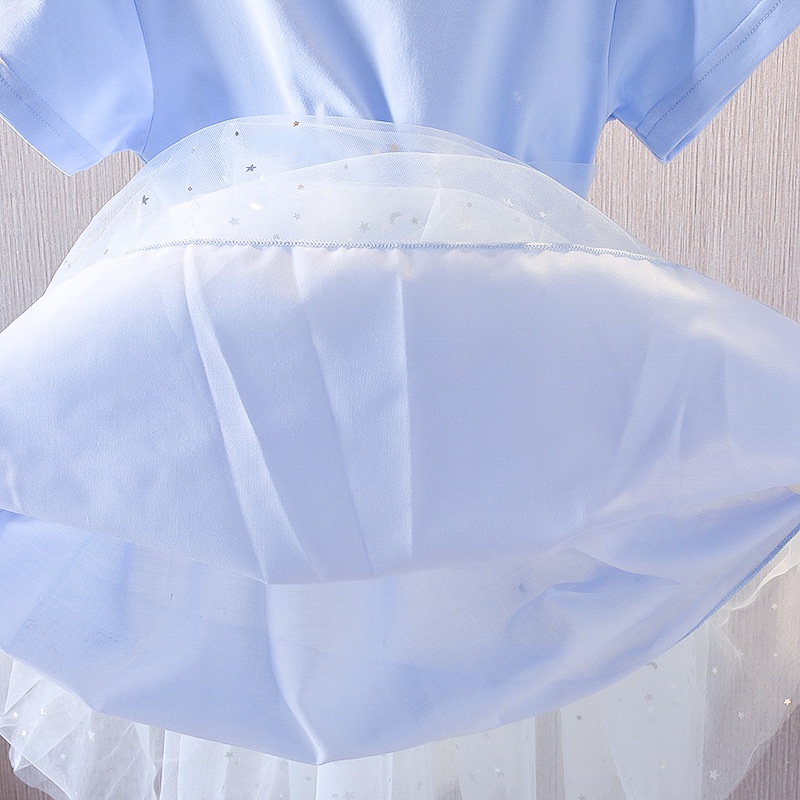 𝗦𝗵𝗼𝗽 𝗠𝗲̣ 𝗕𝗼𝗯 𝟴𝟲 - Váy đầm ELSA cộc tay cho bé [10-25kg] mới nhất