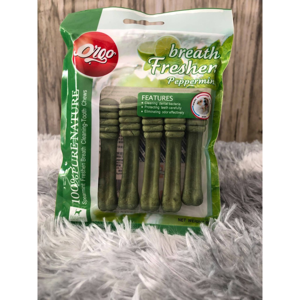 (GÒ VẤP) Xương canxi Orgo 90gr cho chó mèo