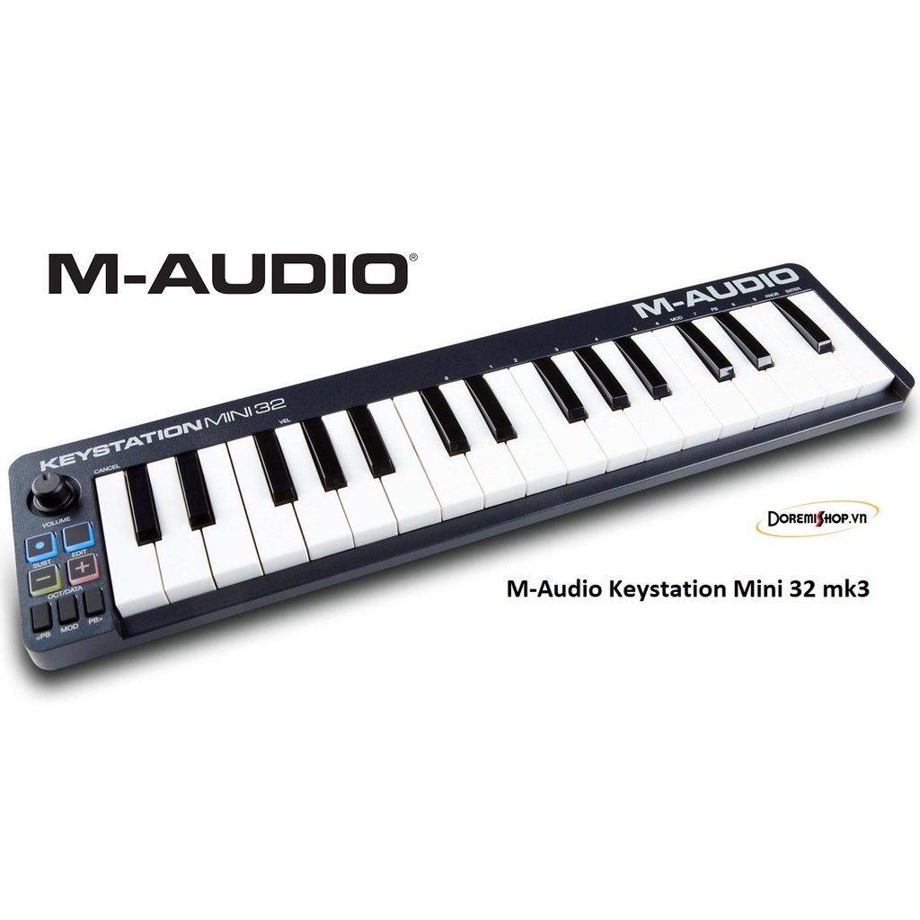 Đàn phím nhạc điện tử midi controller chính hãng M-audio Keystation MINi 32