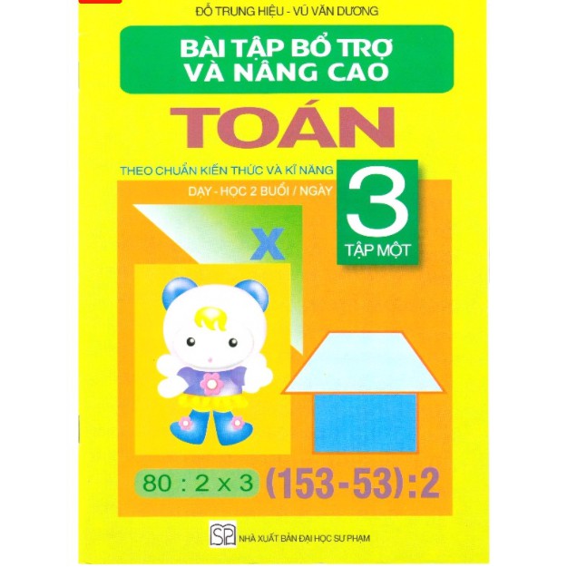 Sách - Bài Tập Bổ Trợ Và Nâng Cao Toán 3 Tập 1 + Tập 2