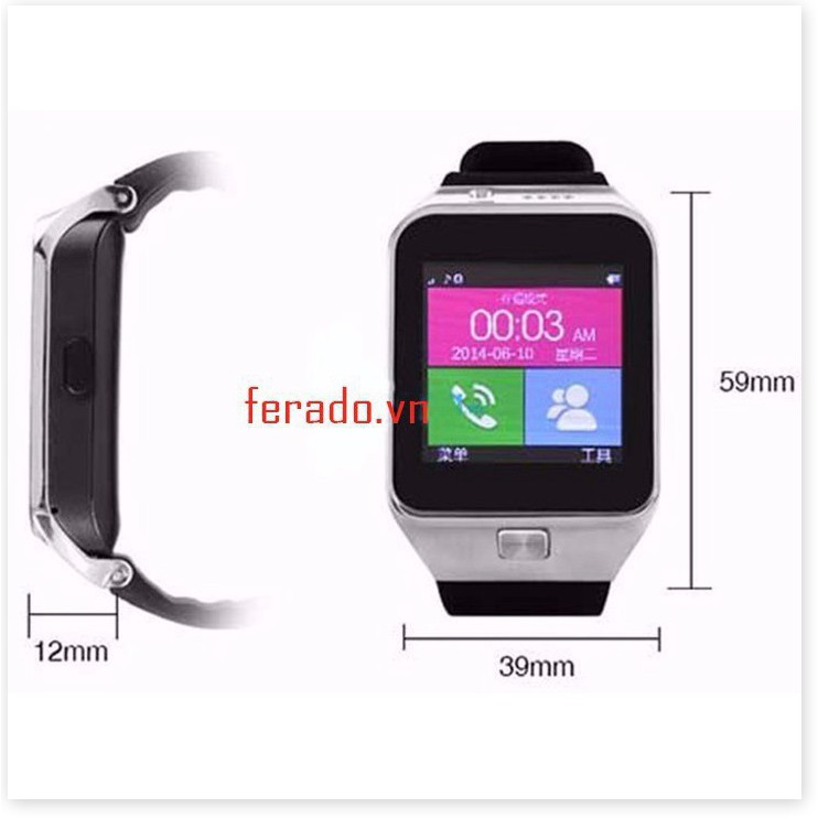 Bộ đồng hồ thông minh Smart Watch Uwatch DZ09