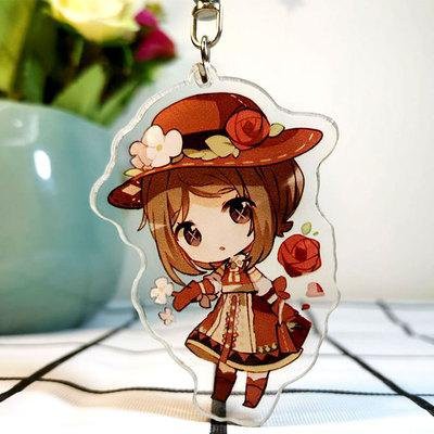(Mica trong acrylic) Móc khóa Identity V quà tặng xinh xắn dễ thương in hình anime chibi nhiều mẫu M04