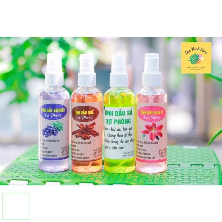 Giá sỉ tinh dầu Bạc hà xịt phòng chai 100ml cực thơm mát, hàng xịn