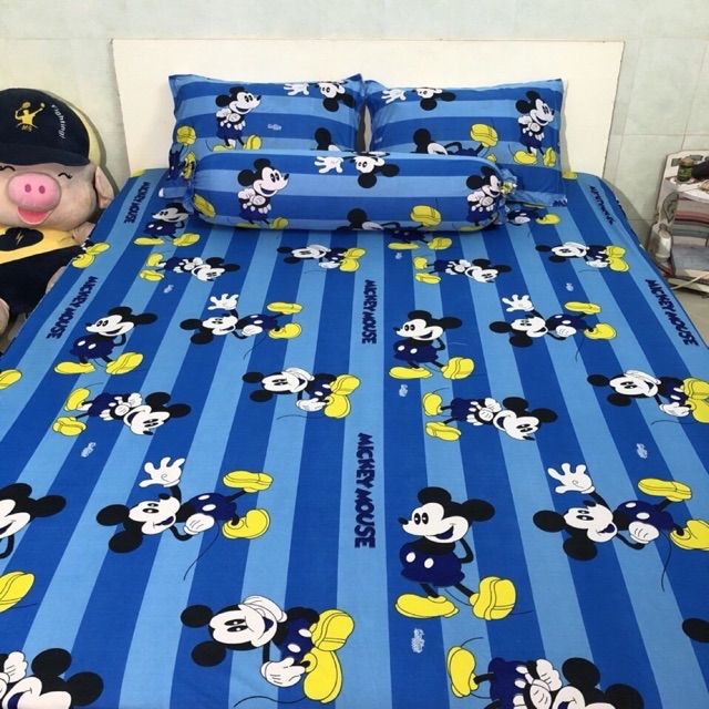 Trọn bộ 4 món drap thun hàn quốc cao cấp đủ size