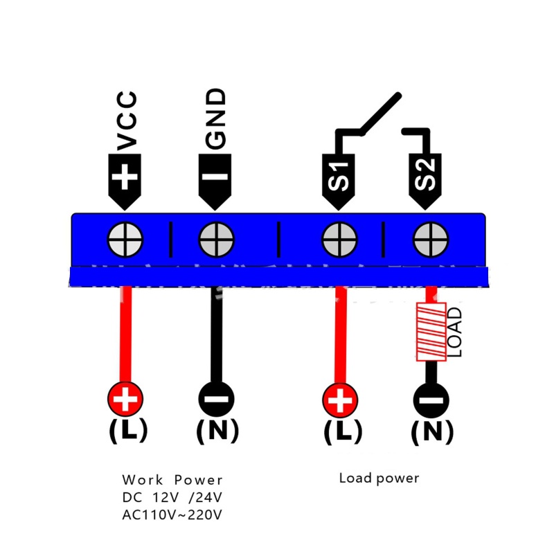 Rơ Le Điều Khiển Hẹn Giờ 12 2 Cho Máy Bơm Nước