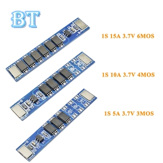 Bảng bảo vệ pin sạc Li-ion Li-ion 1 x 1S 3.7V 5/10 / 15A 18650 Bảng Mạch Bảo Vệ Pin Lithium