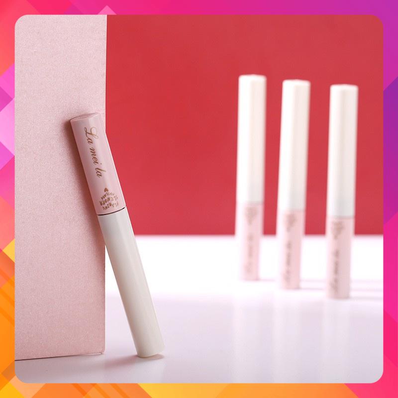 (Rẻ Vô Địch) Mascara Siêu Mảnh Tơi Mi Lameila Skinny Microcara Vỏ Hồng, Chuốt Mi Siêu Mảnh Tơi