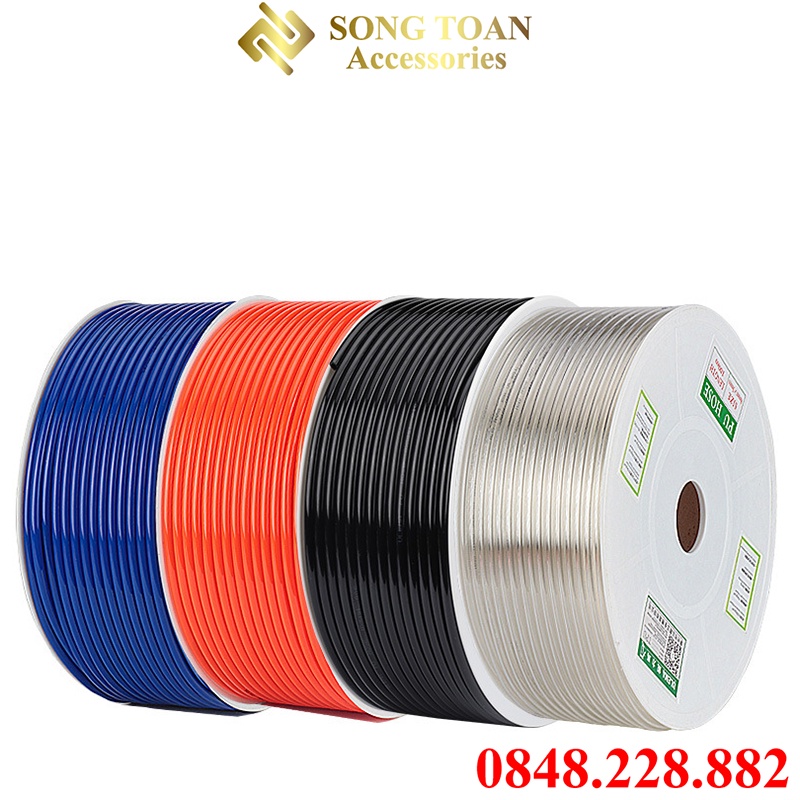 Ống Dây PU JISAN Hàn Quốc - Giá Bán 1 Mét - Dùng Cho Khí Nén & Chất Lỏng