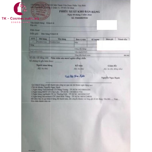 Proskin Care TB Viên Uống Đẹp Da, Chống Lão Hóa - Hộp 60 Viên