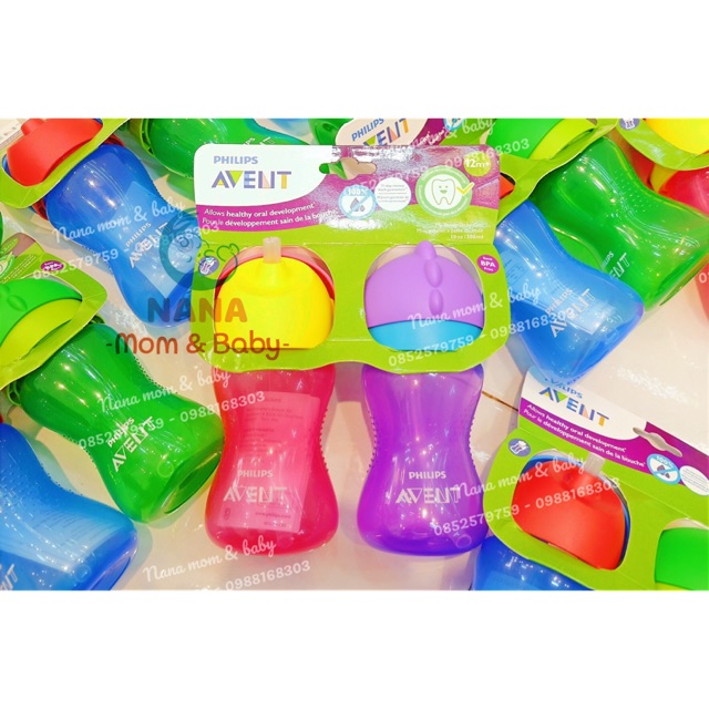 BÌNH UỐNG NƯỚC ỐNG HÚT AVENT