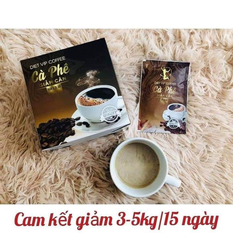 CAFE GIẢM CÂN DIETVIP, CAM KẾT GIẢM 3-5KG/15 NGÀY, KHÔNG ĂN KIÊNG, KHÔNG MỆT