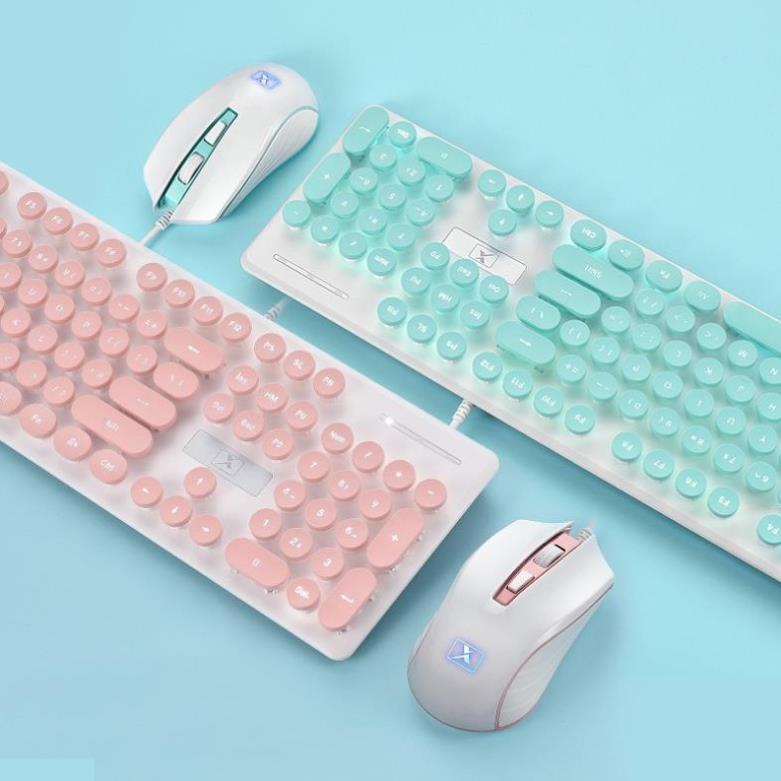 Phím chuột có dây cao cấp - Combo bàn phím chuột có đen led siêu đẹp N518