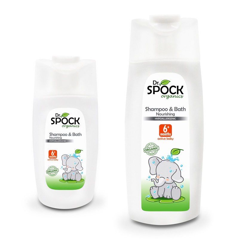 Sữa Tắm Gội Dr.Spock Organic 400ml cho bé