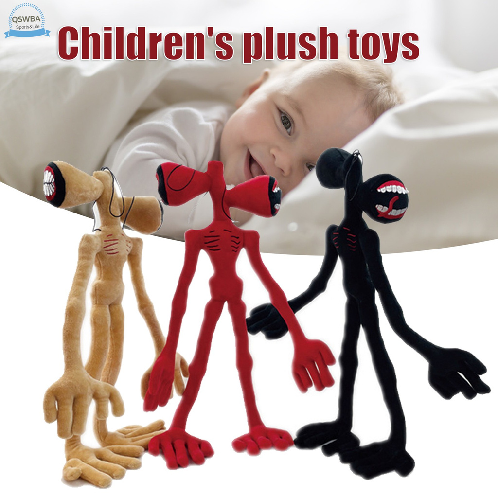 Đồ chơi búp bê quái vật Siren Head nhồi bông PP có giá đỡ uốn cong được cho trẻ nhỏ\