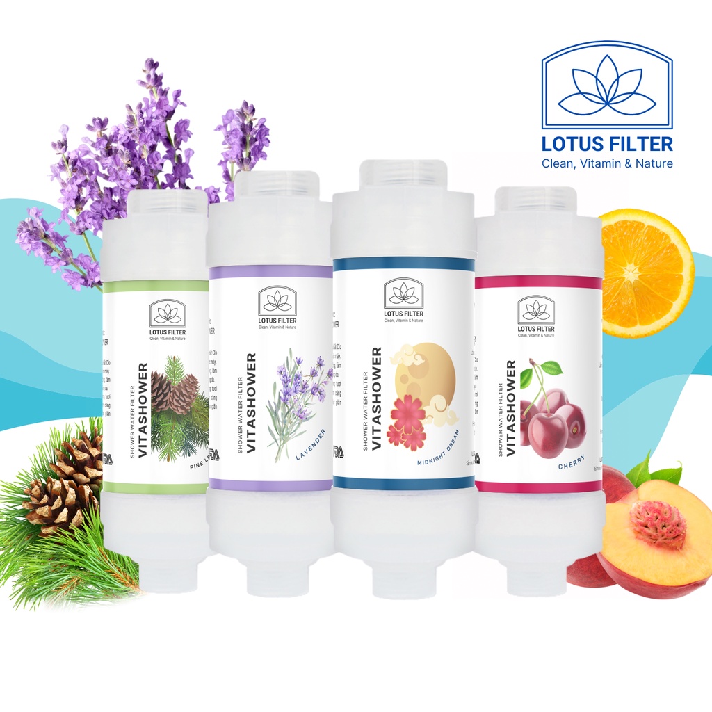 Bộ Lọc Nước Tắm Gắn Vòi Hoa Sen Vitashower