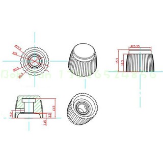 Núm chiết áp kiểu Marshall chất lượng cao