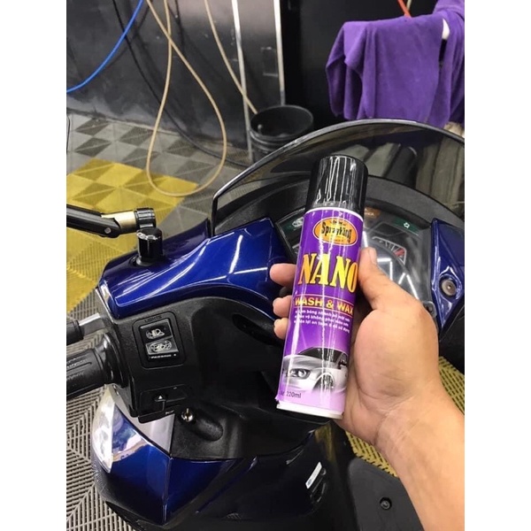 Sprayking Nano Xịt Phủ Bóng Dàn Áo Xe 200ml