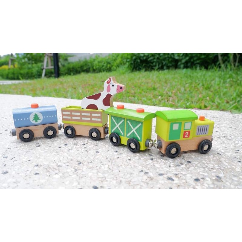 Đoàn tàu nam châm chở thú- xe lửa gắn nam châm