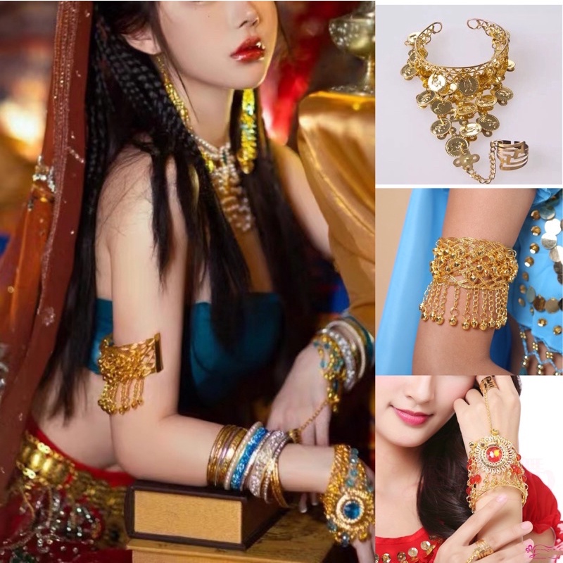 1 chiếc vòng tay đôn hoàng phi thien phong cách cổ trang hobo dùng làm phụ kiện chụp ảnh