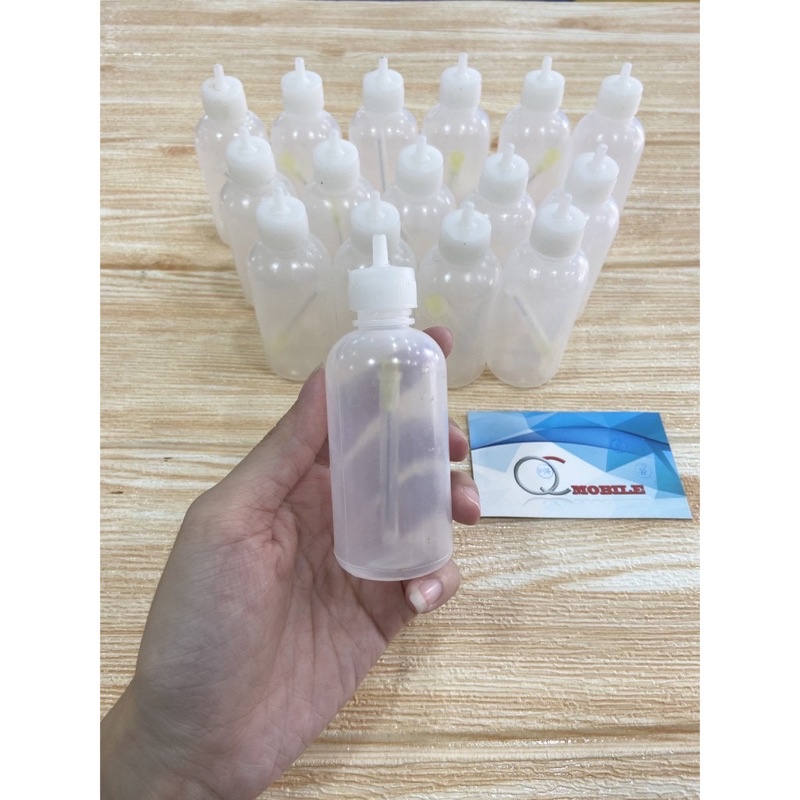 Bình nhựa chiết dung dịch/ bình nhựa đựng dung dịch 50ml