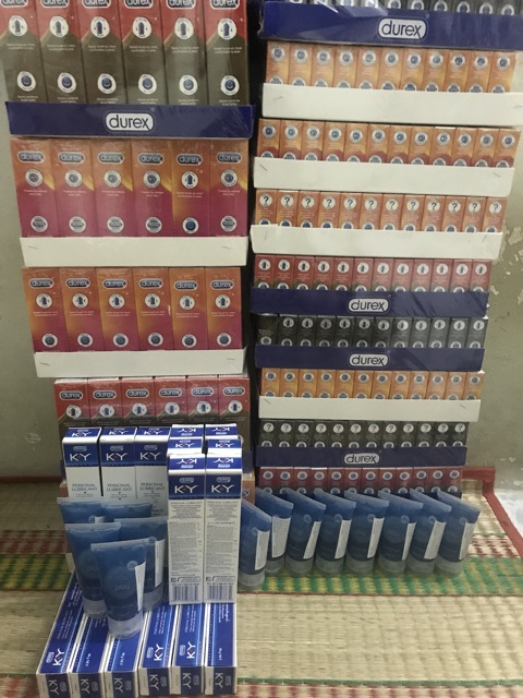 [DEAL HOT] Combo 6 Hộp Bao Cao Su Durex 18 Cái Tùy Chọn + Tặng 1 Tuýt Gel Bôi Trơn KY