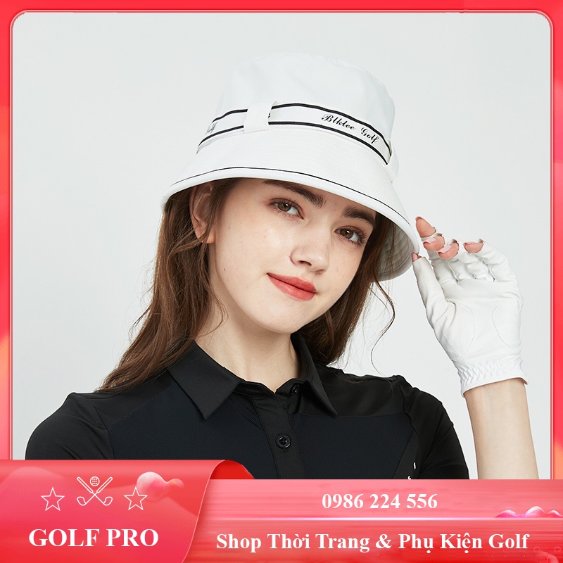 Mũ golf nữ vành rộng tai bèo BG thời trang thể thao hàng cao cấp MG027