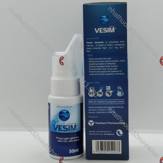 Nước Muối Biển Dạng Xịt Vesim
