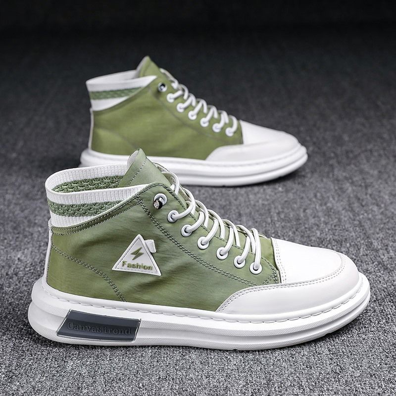 Giày Thể Thao Cổ Cao Phong Cách Hàn Quốc Cho Nam | BigBuy360 - bigbuy360.vn