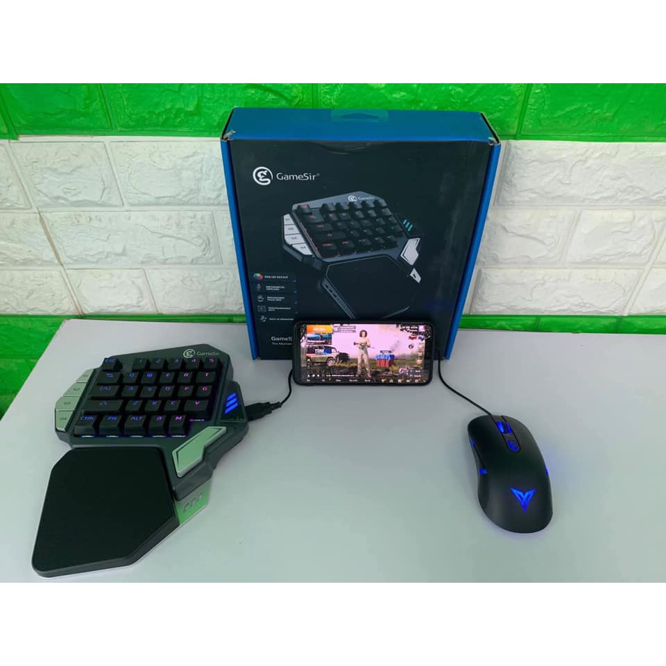Bàn phím cơ dành cho game thủ Gamesir Z1 Gaming Keypad - hàng chính hãng + Chuột game Flydigi M1 chính hãng