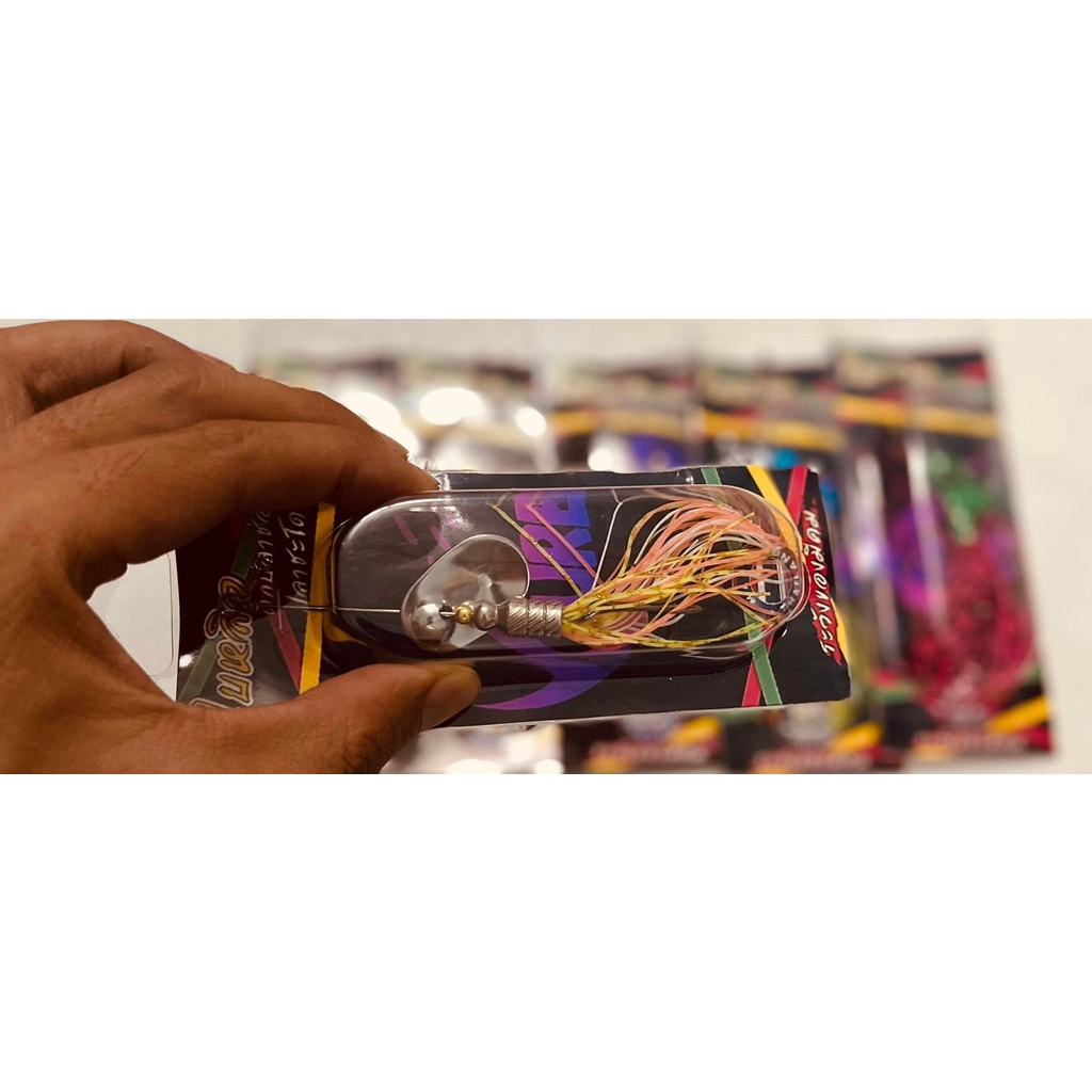 Mồi câu cá giả chuyên câu lóc chính hãng spiner Thái Lan HKN Fishing