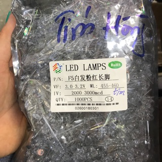 Led tím hồng nguyên gói 1000 con