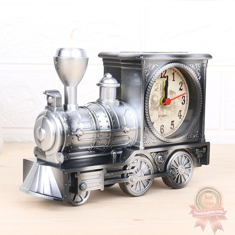 Đồng hồ tàu hỏa sang trọng làm đồ chơi cho bé, trang trí nhà cửa và thích hợp làm quà tặng