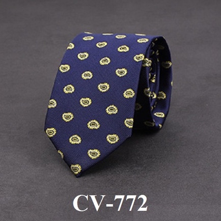 Cà vạt Nam tự thắt bản trung 7cm phong cách sang trọng, lịch sự phù hợp công sở, dự tiệc, đám cưới CV-772