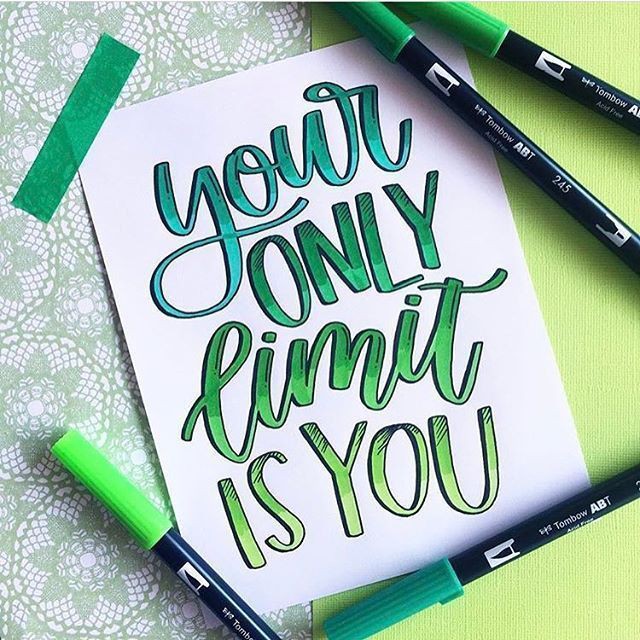 BÚT VIẾT CALLIGRAPHY CAO CẤP TOMBOW AB-T DUAL BRUSH PEN