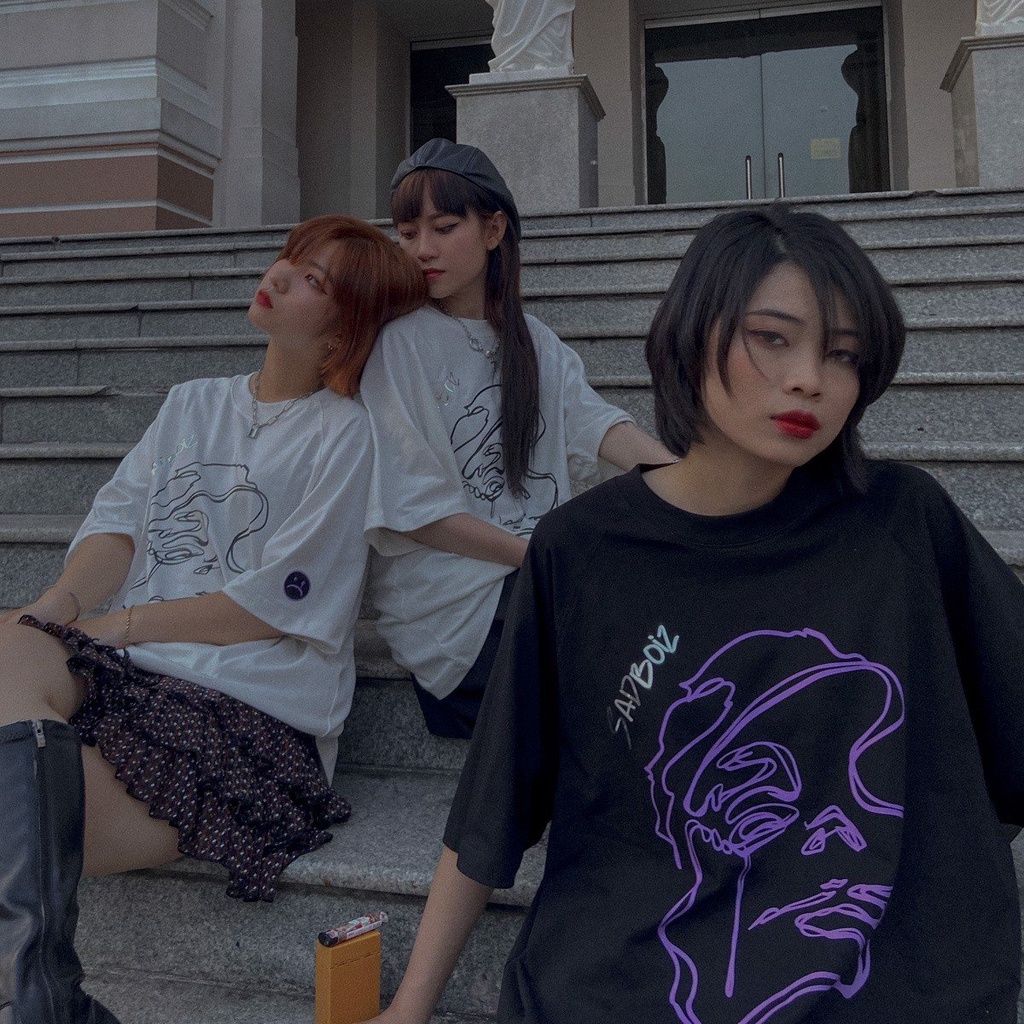 Áo thun Sadboiz Sad Story đen trắng chuẩn REAL
