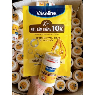 Siêu tắm trắng vaseline 10x - gói vàng