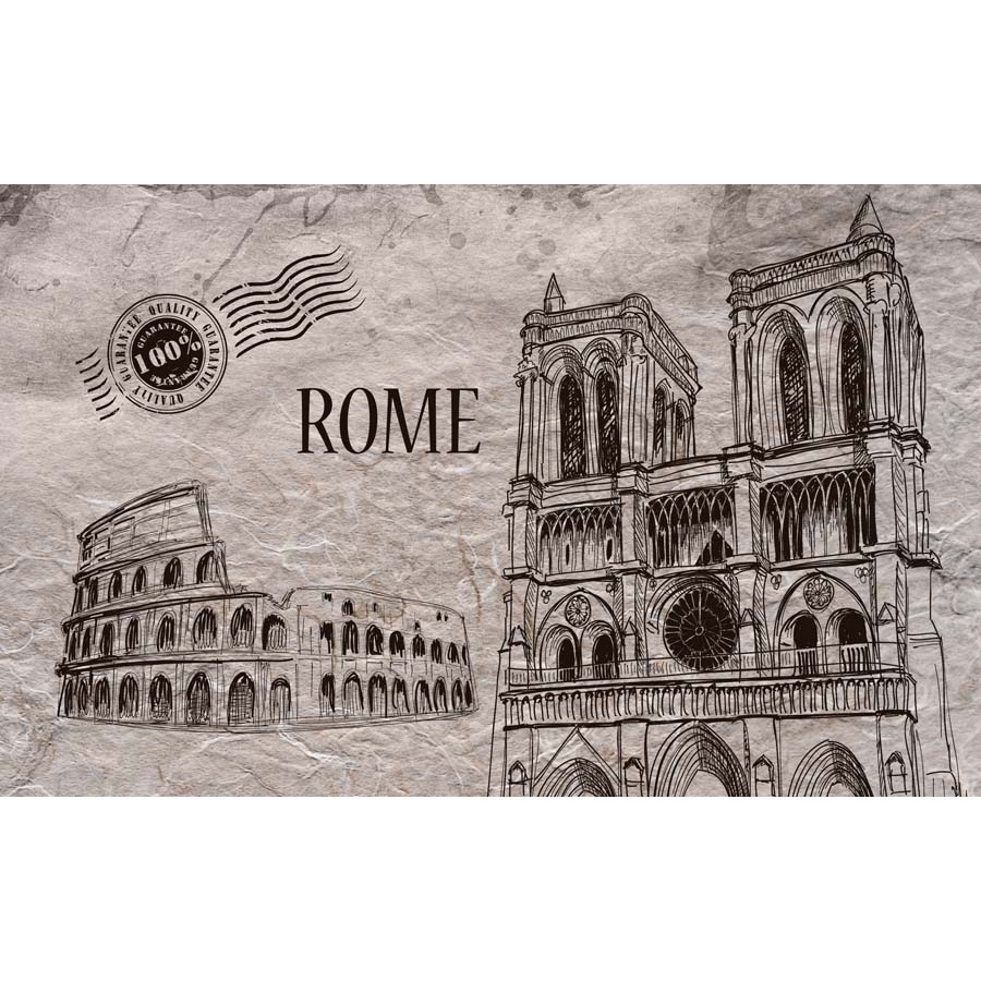 Tranh dán tường vải lụa 3D giành cho Trà chanh in theo kích thước yêu cầu – Không giới hạn kích thước